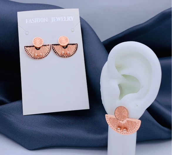 ARETE ACERO INOXIDABLE ABANICO FILIGARAN ROSA