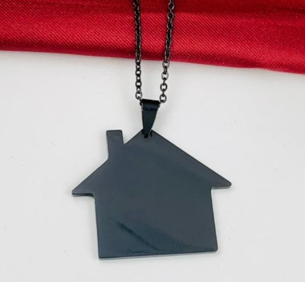 DUO ACEERO INOXDIABLE CASA NEGRA PLACA