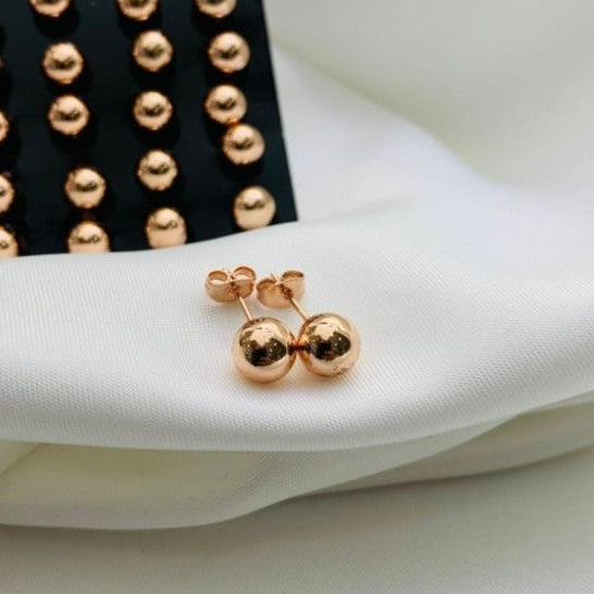 TOPOS BALIN ROSA #5MM ACERO