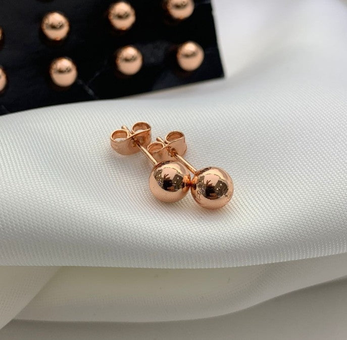 TOPO BALIN #3 ACERO ROSA