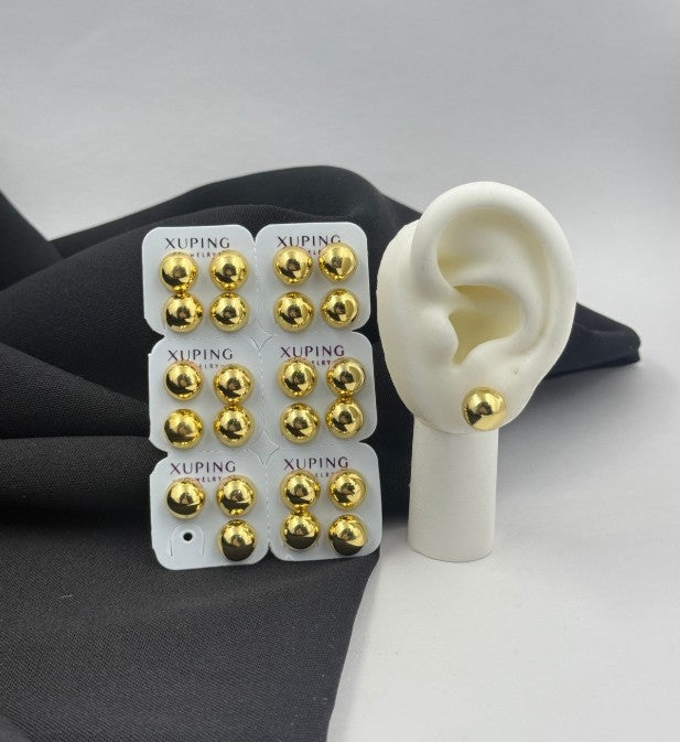 TOPO MEDIABOLA RODIO DORADO