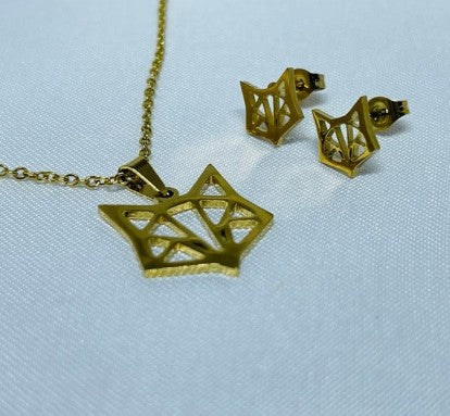 JUEGO ZORRO ACERO DORADO