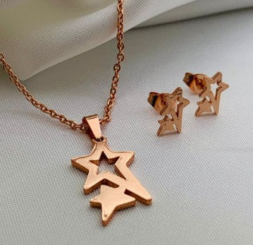 JUEGO ESTRELLA ROSADO