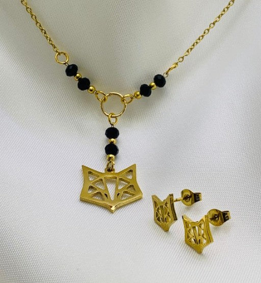 JUEGO ZORRO MURANO NEGRO