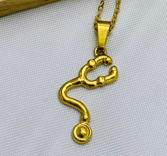 DUO MEDICINA DORADO ACERO INOXIDABLE