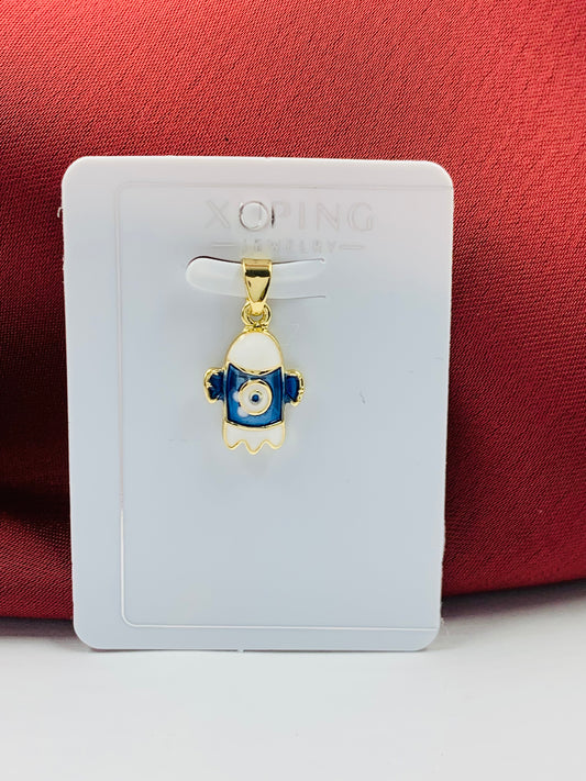 DIJE RODIO COHETE DORADO