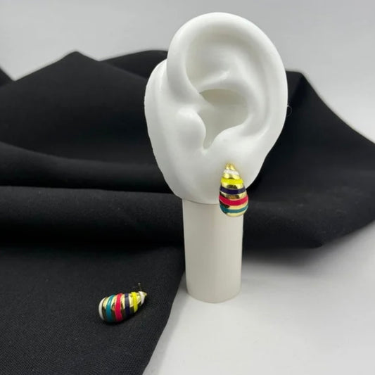 ARETE LÍNEAS COLORES RODIO