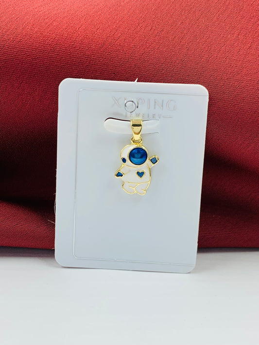 DIJE RODIO ASTRONAUTA DORADO