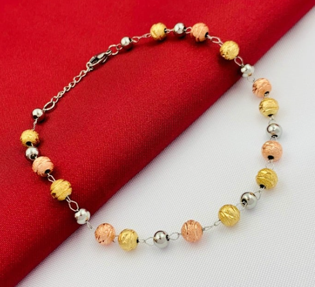 PULSERA RODIO 3 OROS