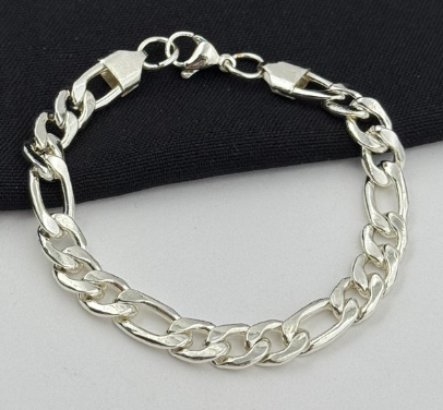 PULSERA ACERO INOXIDABLE CARTIER PLATIZADA DELGADA