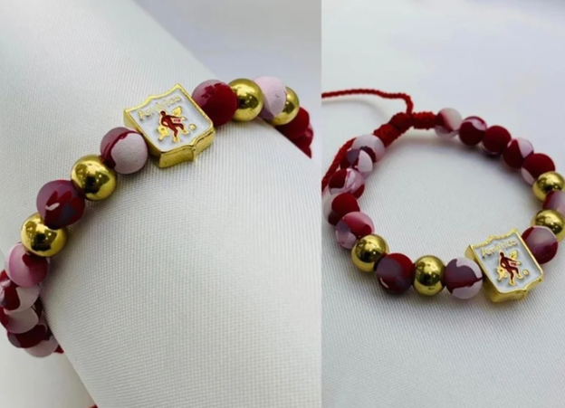 PULSERA ACERO INOXIDABLE NEOPRENO AMERICA