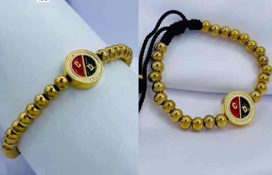 PULSERA ACERO INOXIDABLE DORADO CUCUTA