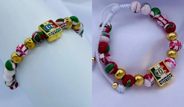 PULSERA NEOPRENO ACERO INOXIDABLE ONCE CALDAS