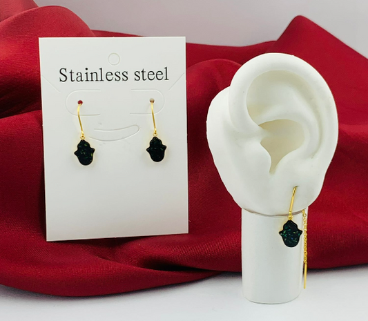 ARETE ACERO INOXIDABLE COLGANTE MANO NEGRA