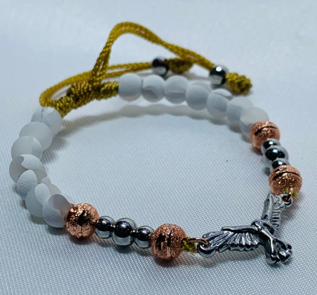 PULSERA NEOPRENO RODIO AGUILA