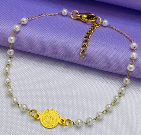 PULSERA ACERO INOXIDABLE SAN BENITO