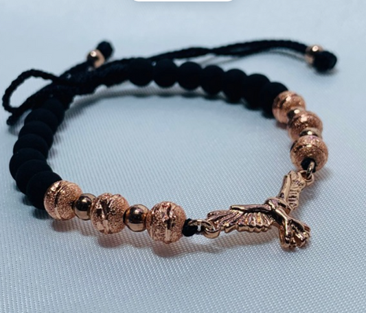 PULSERA NEOPRENO RODIO AGUILA