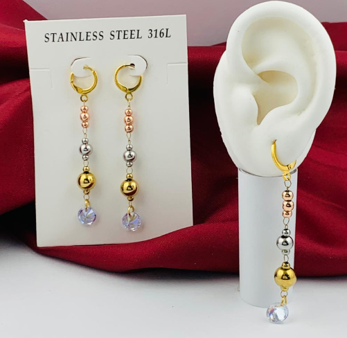 ARETE ACERO INOXIDABLE COLGANTE 3 OROS VISOS