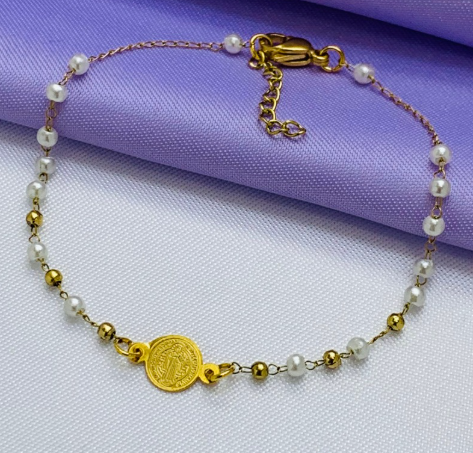 PULSERA ACERO INOXIDABLE SAN BENITO