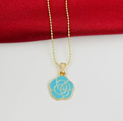 DUO RODIO ROSA AZUL DORADO