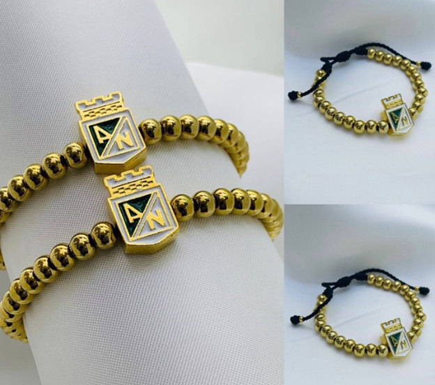 PULSERA ACERO INOXIDABLE DORADO NACIONAL