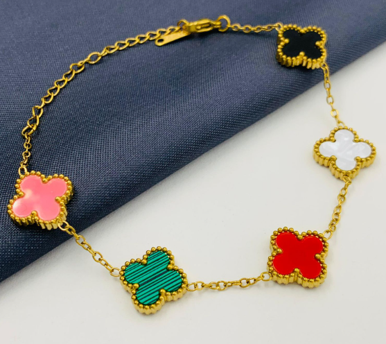 PULSERA ACERO INOXIDABLE VAN CLEF