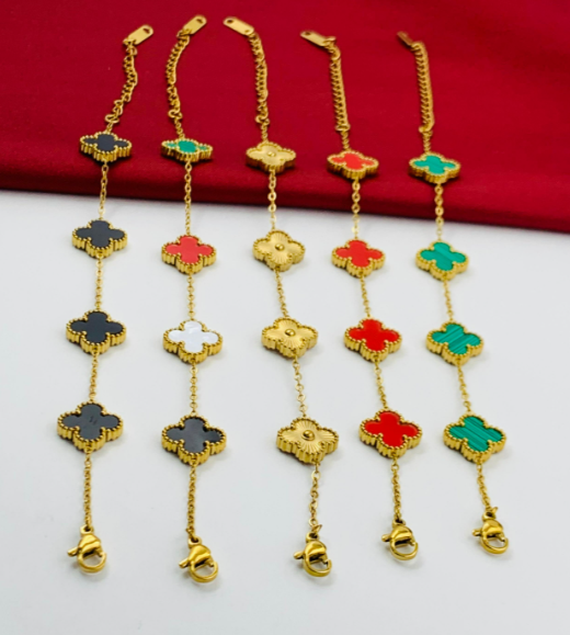PULSERA ACERO INOXIDABLE VAN CLEF COLORES