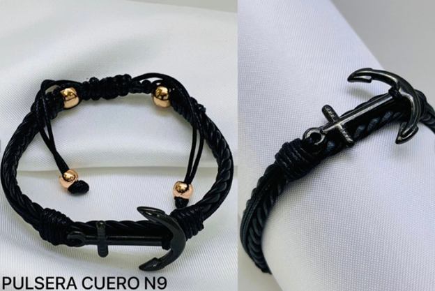 PULSERA ACERO ACERO INOXIDABLE ANCLA