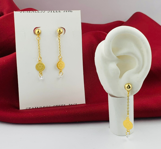 ARETE ACERO INOXIDABLE COLGANTE ESTRELLA DAVID