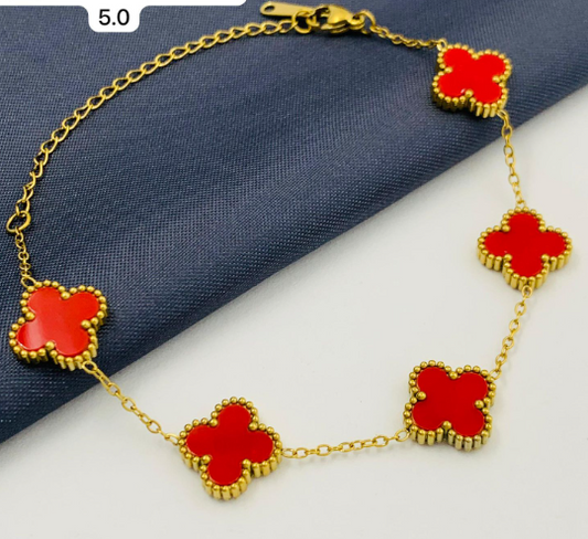 PULSERA ACERO INOXIDABLE VAN CLEF