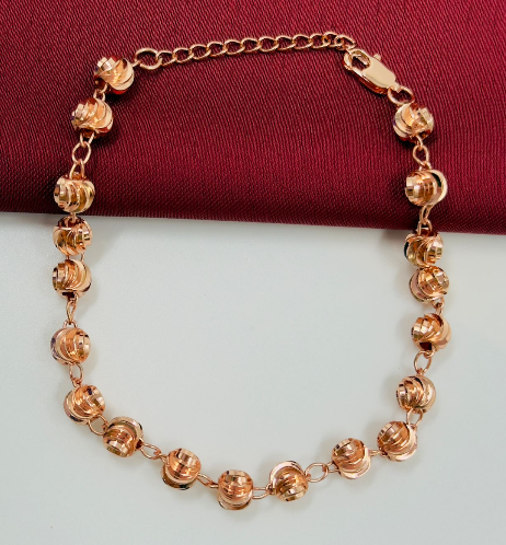 PULSERA RODIO BALIN DIAMANTADO ROSA