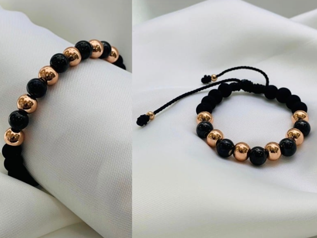 PULSERA ACERO INOXIDABLE ROSA