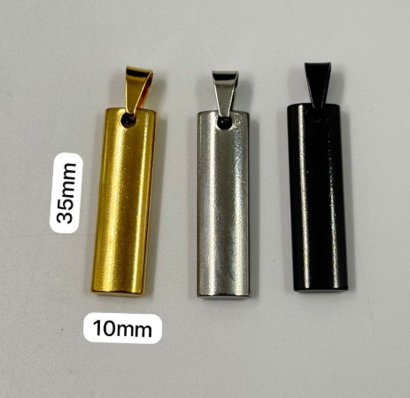 PLACA ACERO INOXIDABLE