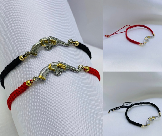 PULSERA HILO MACRAME PISTOL4