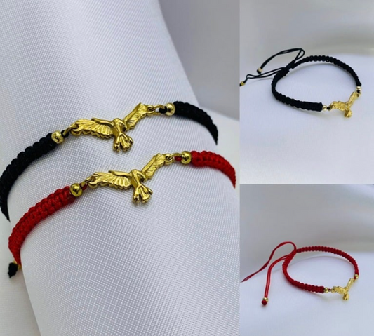 PULSERA HILO MACRAME AGUILA