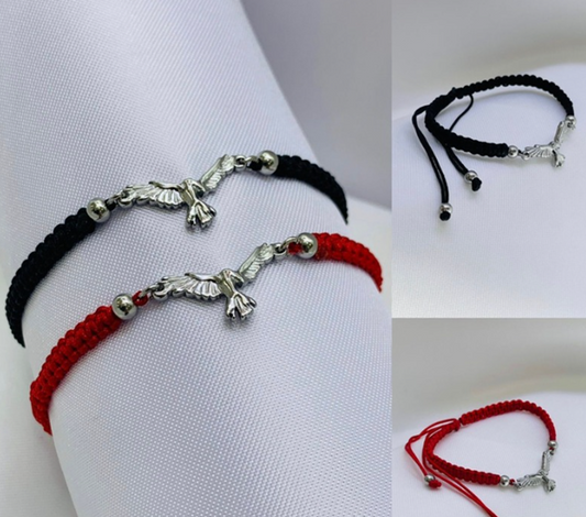 PULSERA HILO MACRAME AGUILA