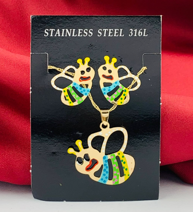 JUEGUITO COVER GOLD ABEJA COLORES