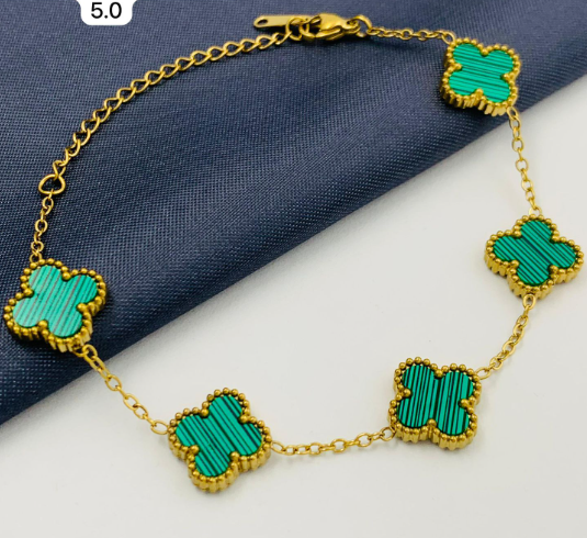 PULSERA ACERO INOXIDABLE VAN CLEF