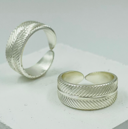 ANILLO ACERO INOXIDABLE PLATIZADO