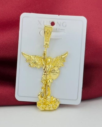 DIJE RODIO ARCANGEL DORADO