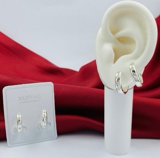 CANDONGA RODIO PUNTOS CIRCON BLANCO PLATIZADO