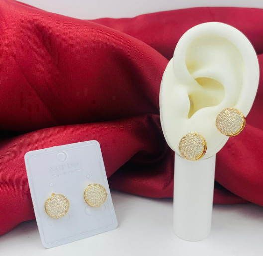 TOPO RODIO CIRCON DORADO