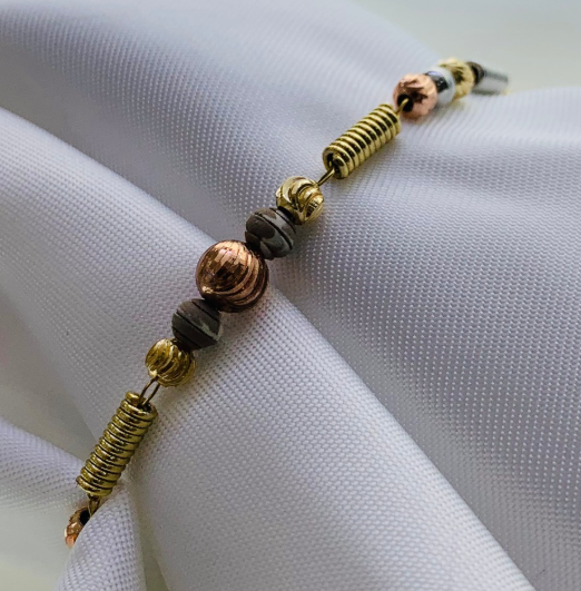 PULSERA RODIO 3 OROS