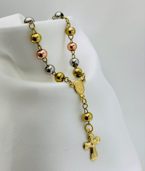 DENARIO 3 OROS ACERO INOXIDABLE