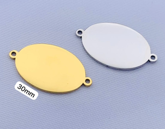 PLACA ACERO INOXIDABLE PULSERA