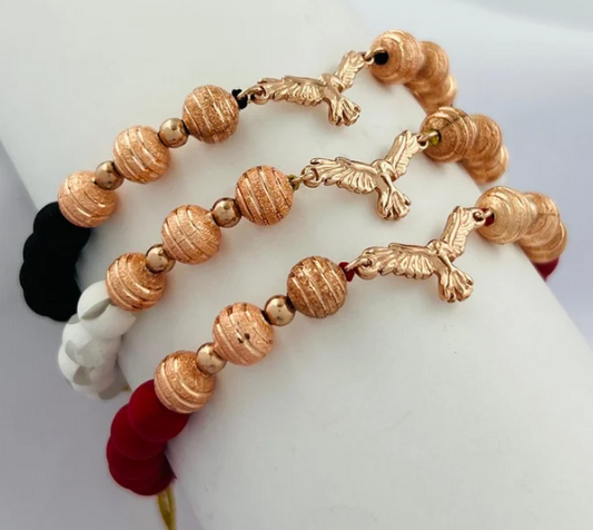 PULSERA NEOPRENO RODIO AGUILA