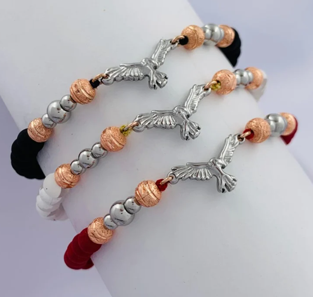 PULSERA NEOPRENO RODIO AVE