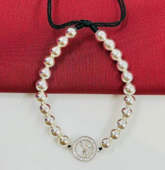 PULSERA RODIO PLATIZADA ARCANGEL