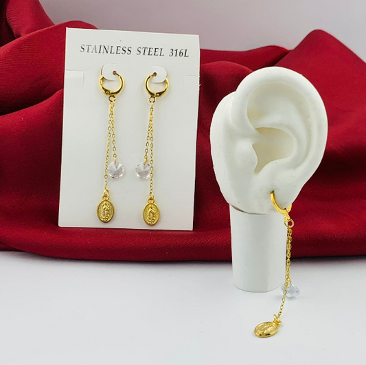 ARETE ACERO INOXIDABLE COLGANTE VIRGEN