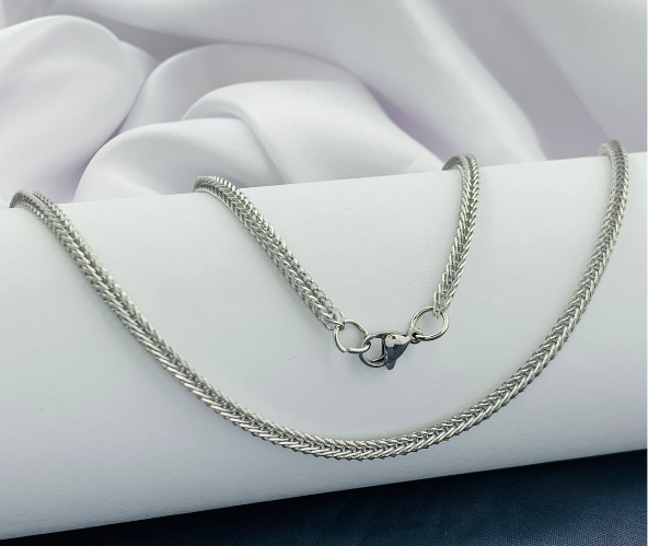 CADENA ACERO INOXIDABLE PLATEADO 60CM